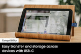 Samsung Unidad flash USB tipo C, 128 GB, transfiere archivos de 4 G...