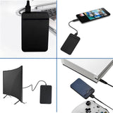 ezekers Disco Duro Externo Portátil de 500GB HDD \u2014 USB 3.0 y U...
