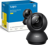 Tapo Cámara de seguridad interior 2K Pan\/Tilt para monitor de bebé...