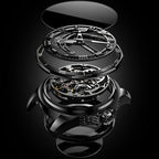 OLEVS Relojes de Lujo para Hombres, Gran Acero Inoxidable, Cuarzo Analógico, Resistente al Agua
