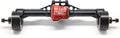 TREAL TRX4M Ejes Portal Trasero Kit Completo Aluminio 7075 Carcasa de eje mecanizado CNC para 1/18 TRX-4M (negro)