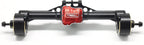 TREAL TRX4M Ejes Portal Trasero Kit Completo Aluminio 7075 Carcasa de eje mecanizado CNC para 1/18 TRX-4M (negro)