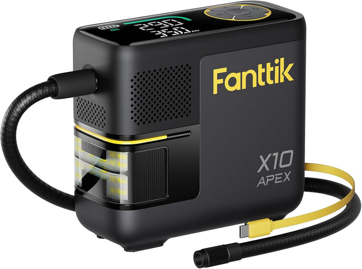 Fanttik X10 APEX - Inflador de neumáticos compresor de aire portáti...