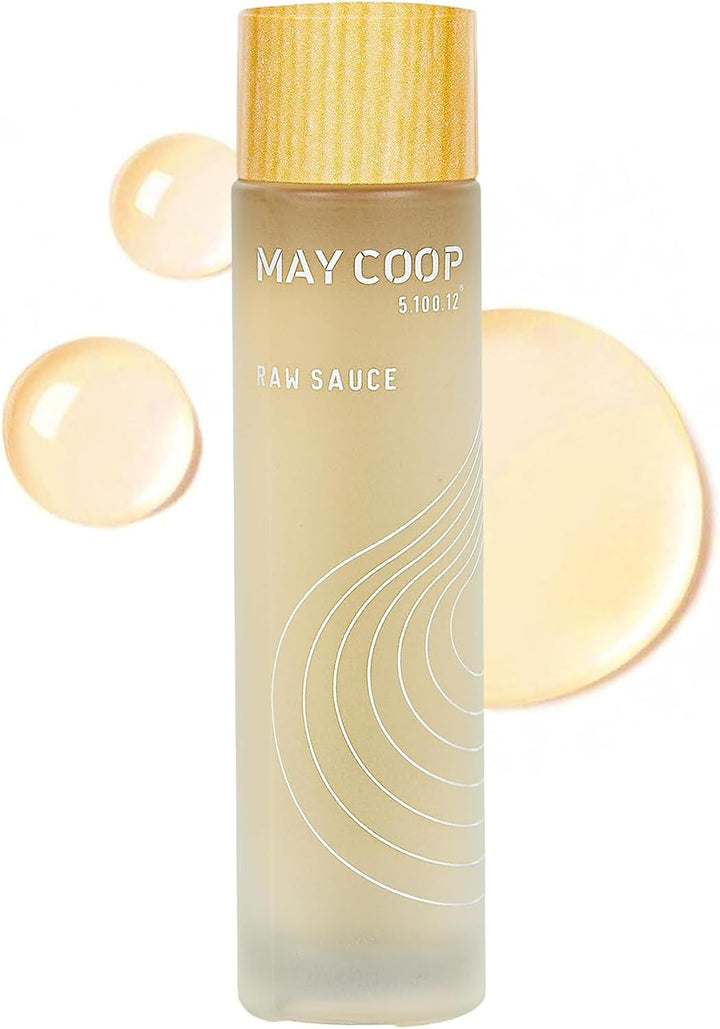 MAY COOP Raw Sauce Moisture Essence Toner | Tónico facial hidratant...