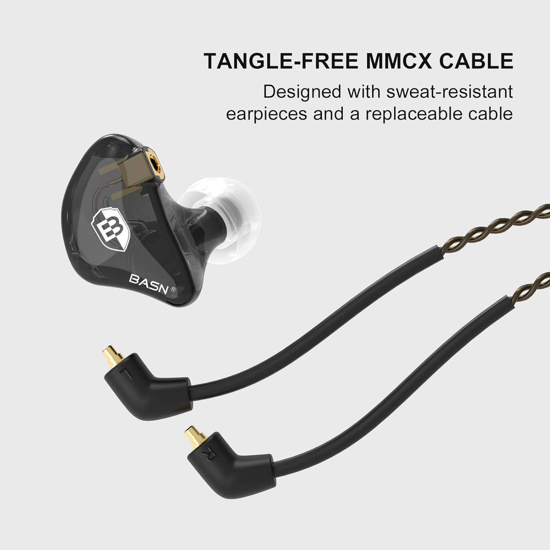BASN Bsinger - Auriculares con monitor de oído para músicos, auricu...