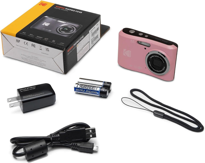 Kodak PIXPRO FZ45 - Cámara digital de 16 MP para apuntar y disparar...