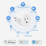 EIGHTREE Enchufe inteligente toma WiFi para el hogar