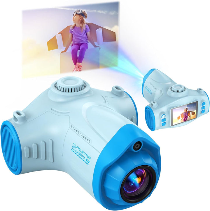Cámara para niños, cámara para niños con proyector, ofrece proyecci...