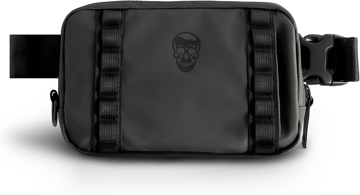 Bolsas Cruzadas Pequeñas de Viaje Gymreapers para Hombres y Mujeres con Bolsillo Oculto - Riñonera Impermeable para Hombres con Correa de Hombro Ajustable para Viajar, Correr y Hacer Senderismo