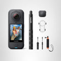 Insta360 Paquete de buceo invisible X4 Air, Negro grafito
