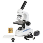 AmScope VB-M149C-SLVR Super Ahorros - Monocular LED portátil 1000X