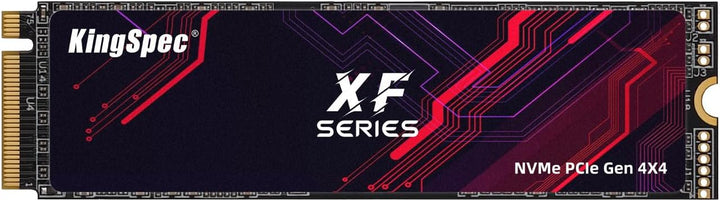 KingSpec SSD M.2 de 2 TB 2280 NVMe PCIe 4.0 x4, velocidad de lectur...