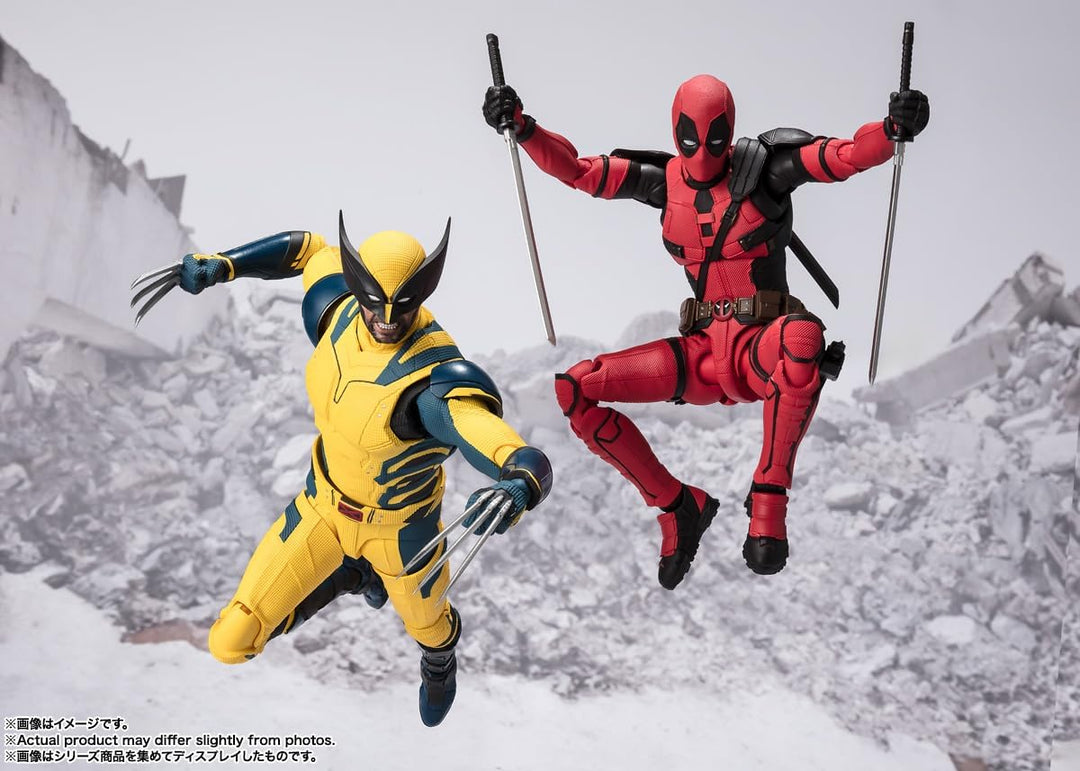 TAMASHII Nations - Deadpool &amp; Wolverine - Wolverine, Figura de...