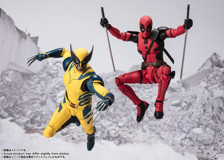 TAMASHII Nations - Deadpool &amp; Wolverine - Wolverine, Figura de...