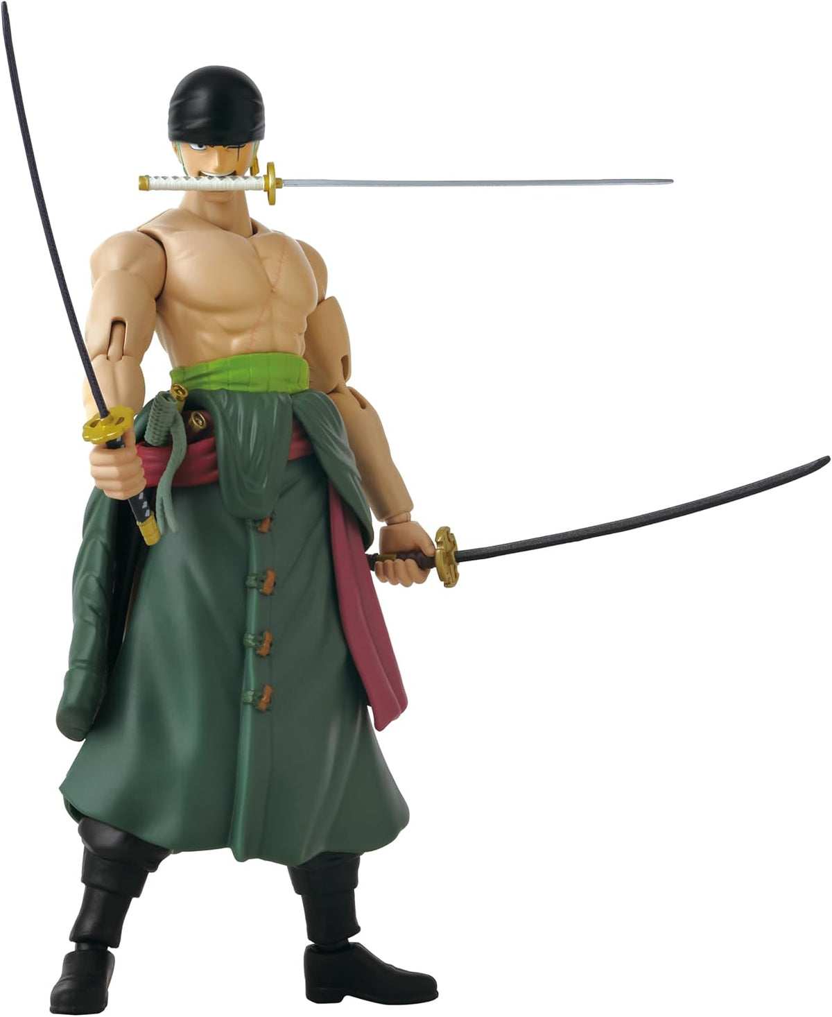 Anime Heroes - One Piece - Figura de acción de Roronoa Zoro estilo tres espadas