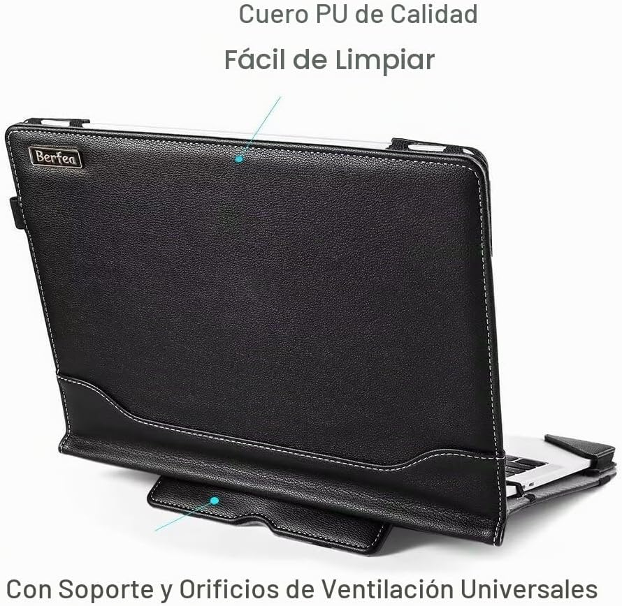Berfea Funda protectora compatible con HP EliteBook 640 G10 G9, Eli...