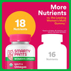 SmartyPants Gomitas multivitamínicas orgánicas, Orgánico + Omega, 2-120 unidades (paquete de 2)