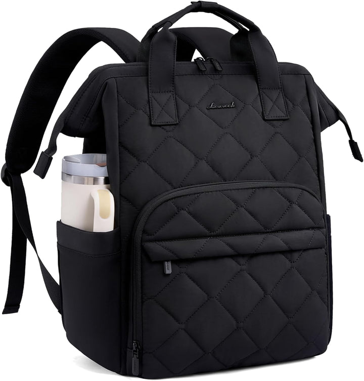 LOVEVOOK Mochila para laptop para mujer, mochila de viaje de trabaj...