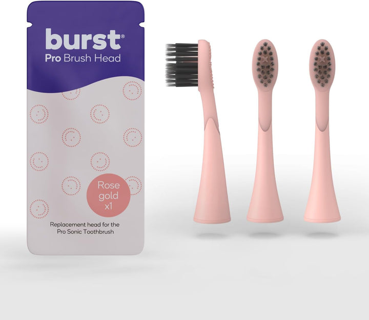 BURST Pro Sonic - Cabezales de repuesto originales para cepillo de...