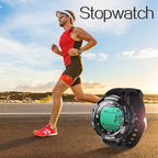 10 ATM Reloj digital sumergible unisex para adultos, resistente al agua hasta 100 m, para buceo, natación, deporte, con función de cronómetro y alarma, pantalla LCD luminosa