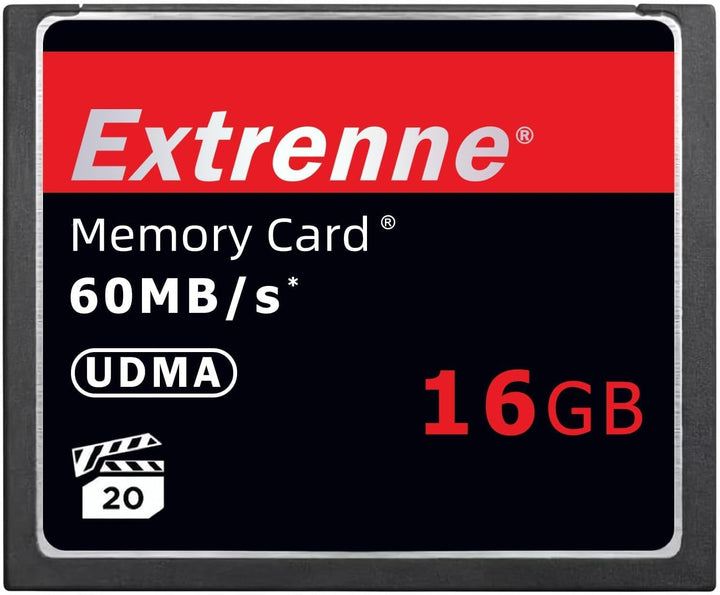 Tarjeta de memoria CF 16GB UDMA Velocidad hasta 60MB/s