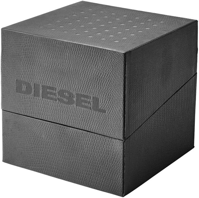 Reloj Diesel Mr. Daddy para hombre, movimiento multifuncional de cuarzo con correa de acero inoxidable