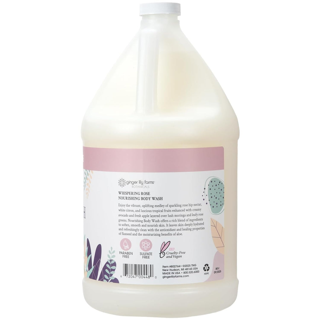 Ginger Lily Farms Botanicals - Jabón corporal nutritivo, 100% vegan...