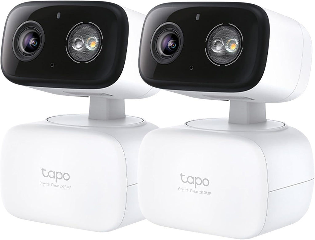 Tapo - Cámara de seguridad 2K de 3 MP con inclinación para interior...