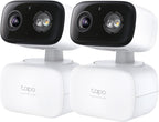 Tapo - Cámara de seguridad 2K de 3 MP con inclinación para interior...