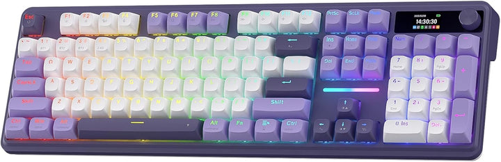 Redragon K762 Wireless Gasket Gaming Keyboard w\/Hype Screen &amp;...