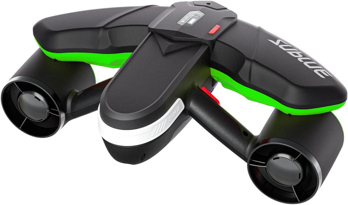 sublue Navbow Underwater Scooter Dual Motors con Action Camera Mount Low Battery Alarm 3 Gear Speed 4.47 mph 60 Minutes 131ft Swimming Pool Diving Snorkeling Water Scooter para Adults
