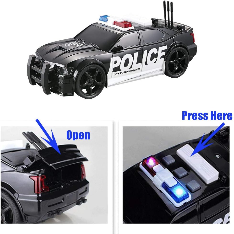 Coche de policía de juguete de plástico Pursuit Vehículo