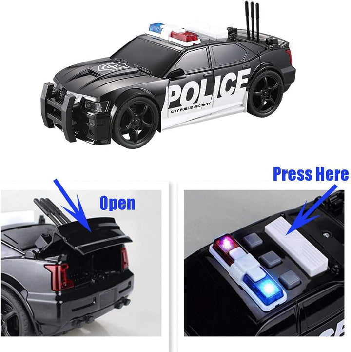 Coche de policía de juguete de plástico Pursuit Vehículo