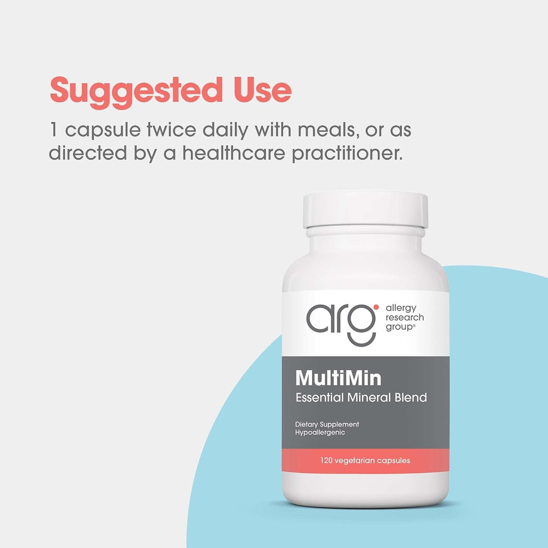 Allergy Research Group ARG MultiMin - Suplemento multimineral, mezc...