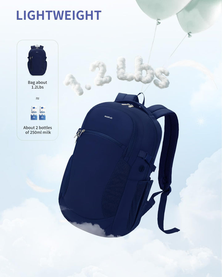 ECOHUB Mochilas para laptop de 17 pulgadas con compartimento para l...