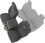 Rough Country Fundas de asiento delantero de neopreno para Ram 2500 (2019-2024) con asientos de cubo, impermeables y resistentes a los rayos UV, acolchado de espuma, juego de fundas de asiento
