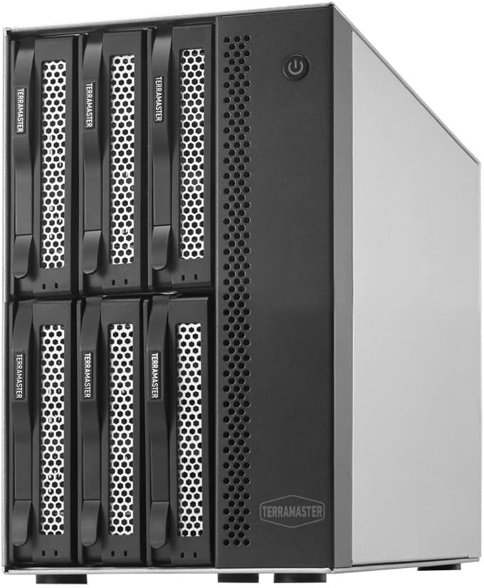 TERRAMASTER D6-320 Carcasa de Disco Duro Externo - USB 3.2 Gen2 10G...