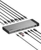 Belkin Base Thunderbolt™ 5 de 140 W, estación de acoplamiento 14 en 1