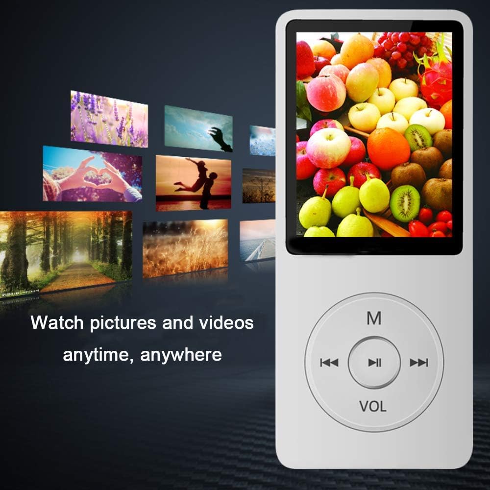 Reproductor de MP3, reproductor de música con tarjeta micro SD de 1...