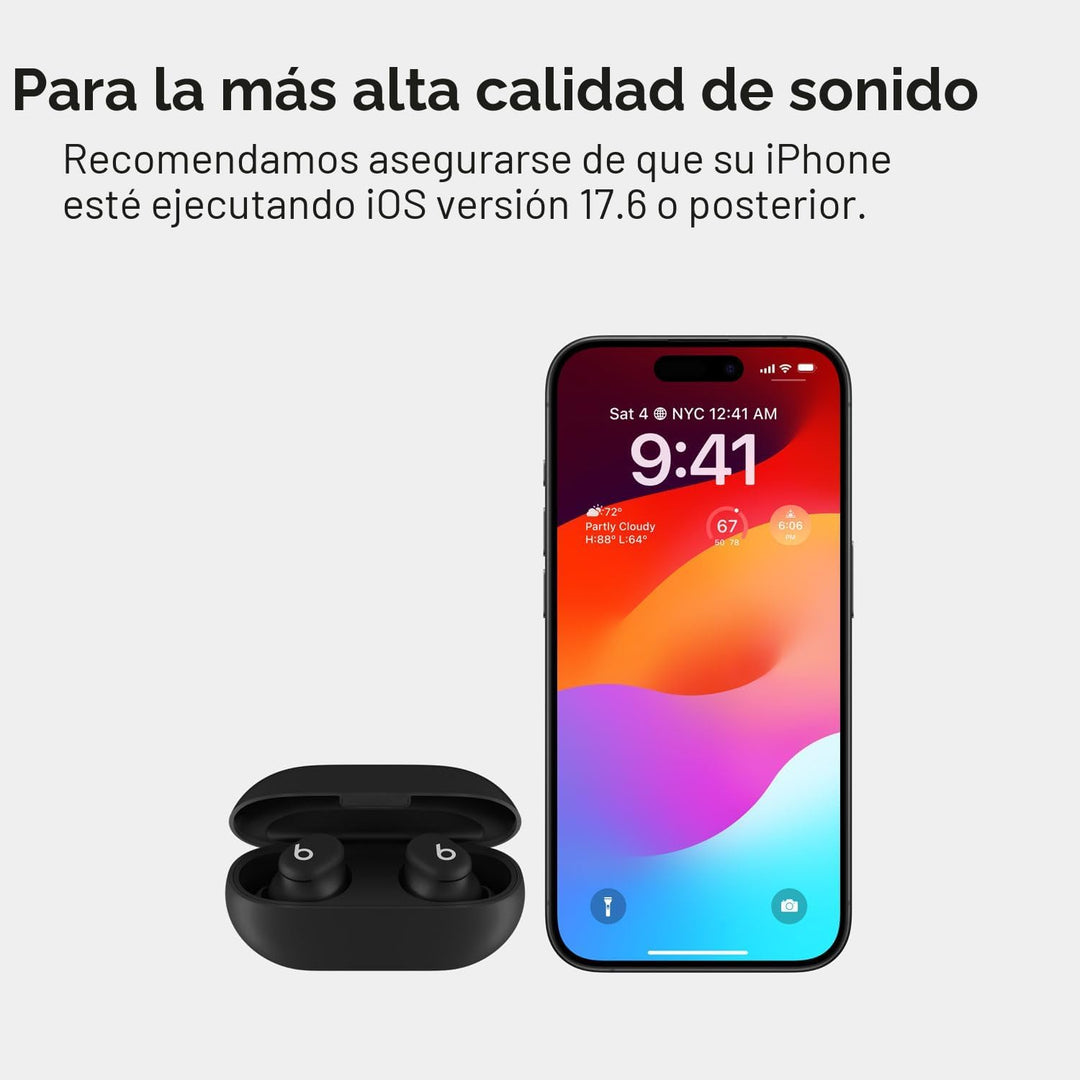 Beats Solo Buds - Auriculares inalámbricos Bluetooth, 18 horas de d...