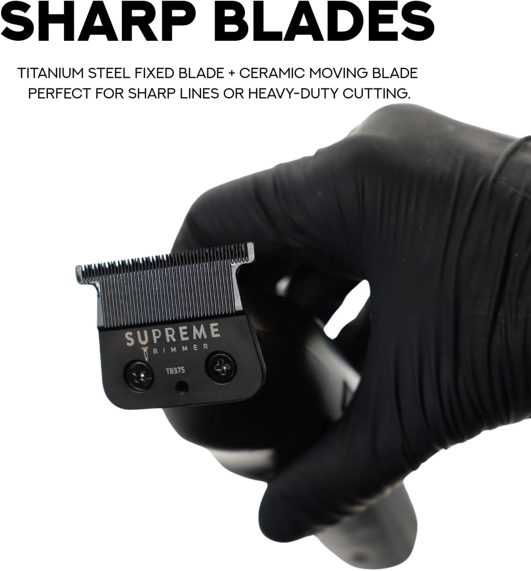 Supreme Trimmer Vader Lite ST3700 - Recortadora de barbero profesio...