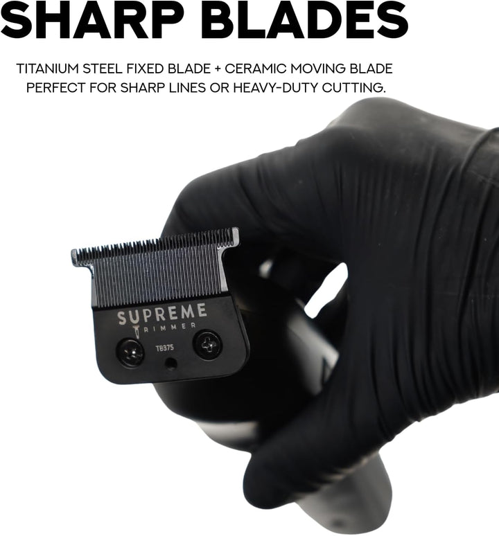 Supreme Trimmer Vader Lite ST3700 - Recortadora de barbero profesio...