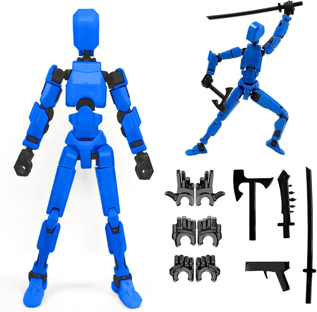Figura de acción Dumwick Titan13, Figura de robot afortunado 13, Fi...