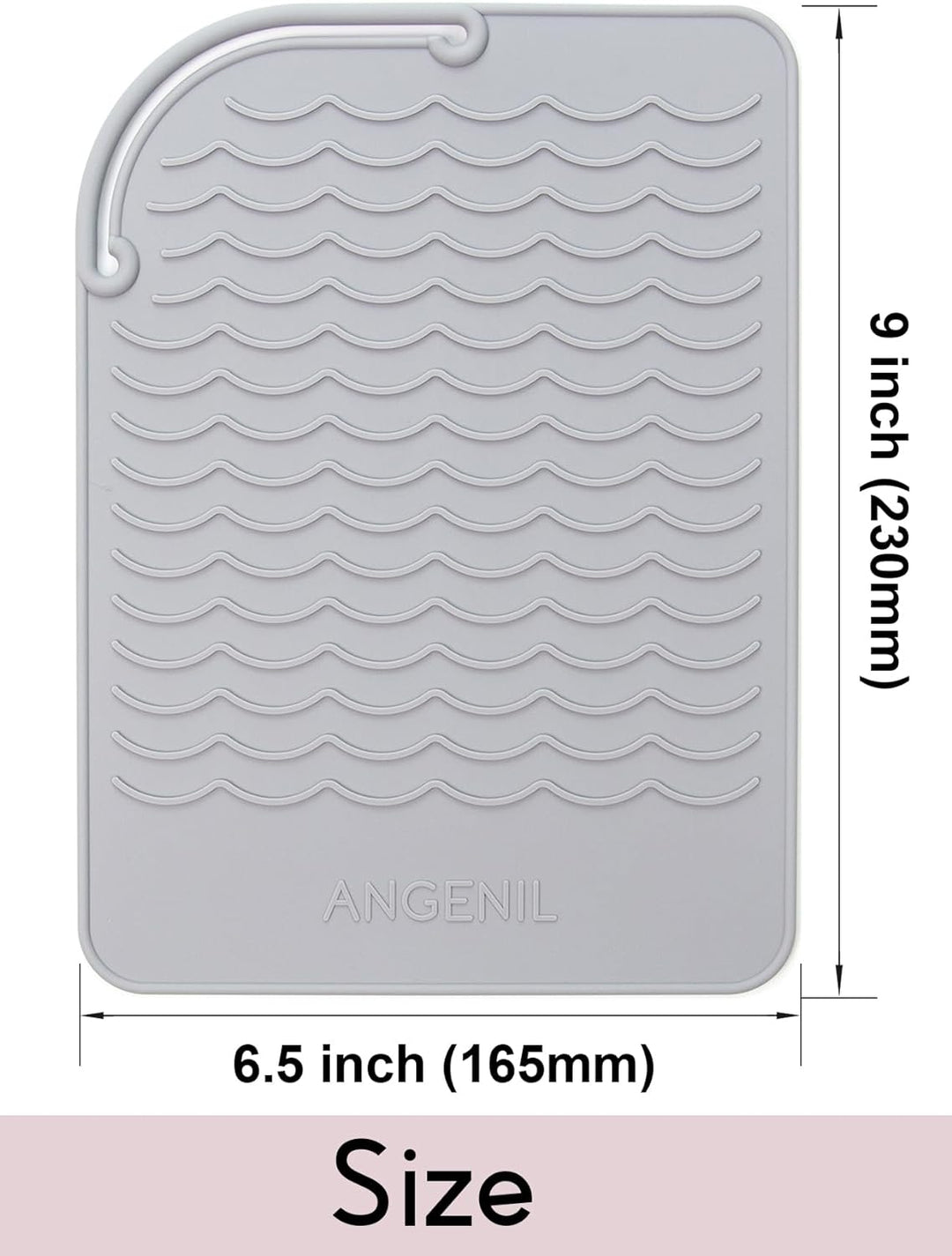 ANGENIL Alfombrilla de silicona resistente al calor adecuada para r...