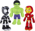Marvel Spidey & His Amazing Friends - Juego de 3 peluches de 8...