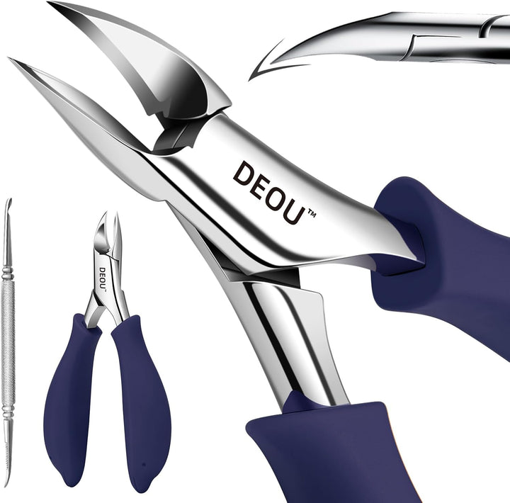 DEOU - Cortaúñas de podólogo, herramientas para uñas encarnadas par...