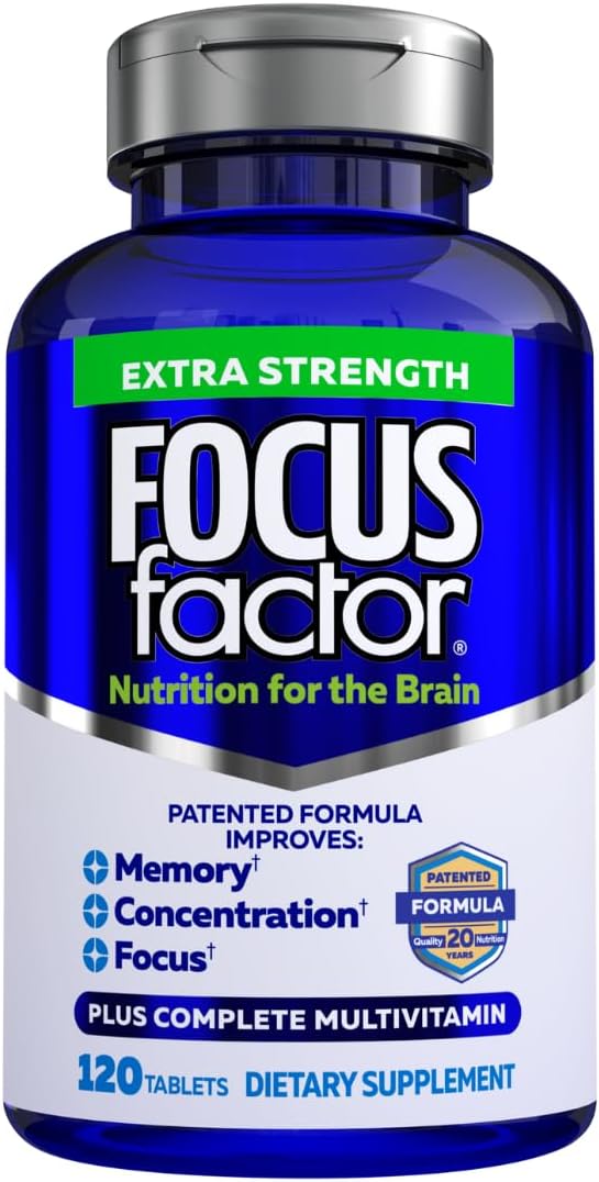 Focus Factor Brain - Suplemento para la concentración