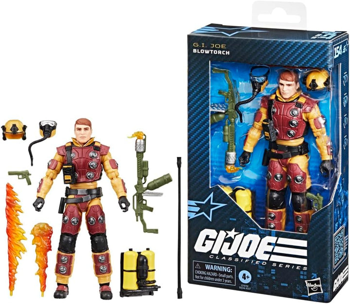 GI Joe Classified Series #154 soplete figura de acción
