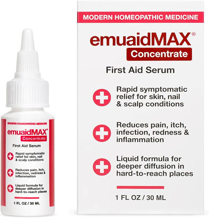 EMUAID MAX Suero homeopático para tratamiento del cuero cabelludo,...