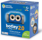Learning Resources Botley - Juego de actividades The Coding Robot 2.0, 78 piezas, a partir de 5 años, robot de codificación para niños, juguetes STEM para niños, juegos de programación temprana y